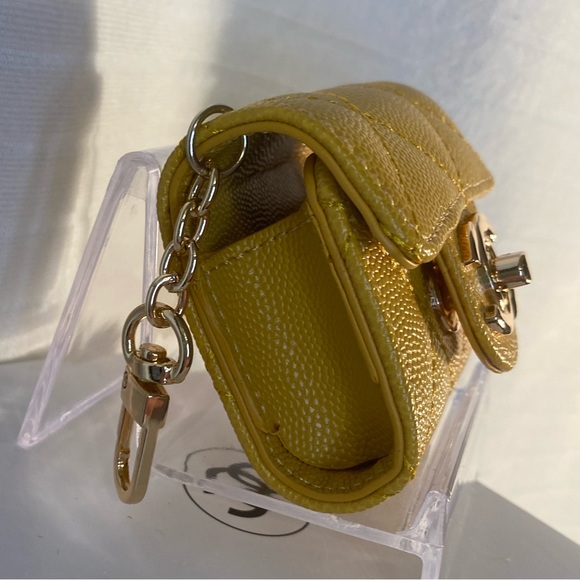 Luxury Mini Crossbody Bag Keychain, Bag Charm or AirPod Holder - Picture 3 of 8